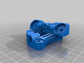 delta mag carrier 3d printer parts magnetic carriage 3d print model - Mito3D
