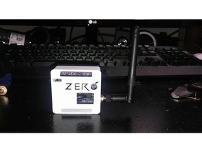 orange pi zero case electronics antena magnet mount wifi wireless 3d print model - Mito3D