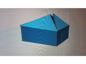 Spardose Haus 3d print model - Mito3D
