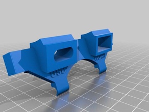 usb-hdmi inspirar a 1 apoyo diy dji rc inspire uno 3d print model - Mito3D