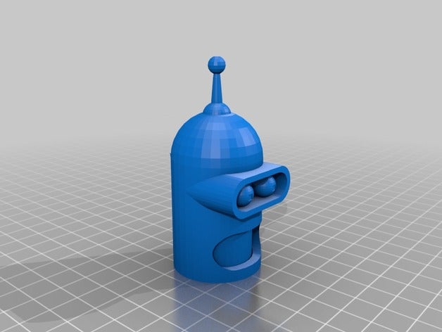 bender L'impression 3d futurama 3D print model - Mito3D