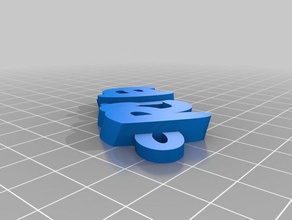 pcilla llaveros personalizado 3d print model - Mito3D
