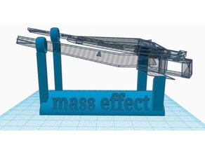 mass effect alaince fighter stand 3d printing 3d print model - Mito3D