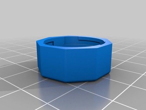 my customized bayonet container lid 2 containers 3d print model - Mito3D