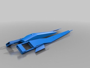 l'effet de masse l'alliance avion chasse les jeux vidéo aliance masseffect un effet 3d print model - Mito3D