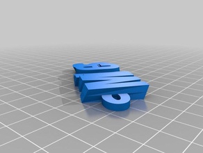 miles keychains customized 3d print model - Mito3D