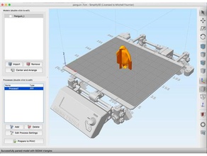 prusa i3 mk2 modelo de cama simplify3d Las impresoras 3d simplificar 3d print model - Mito3D