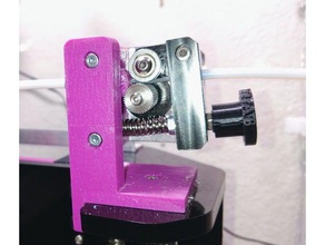 anet a8 bowden motor mount 3d printer parts 3d print model - Mito3D