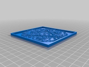 magic circle 2d art customized 3d print model - Mito3D