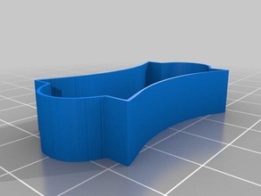 plaque-cookie-cutter Haushalt 3d print model - Mito3D