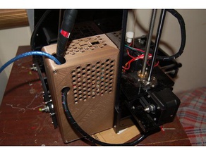 anet a6 mainboard case 3d printer parts upgrade 3d print model - Mito3D