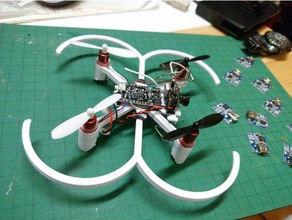 simple micro drone r c vehículos 3d print model - Mito3D