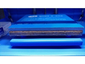 heated bed insulator 3d printing build plate cork corkbed glass platform qidi tech x-one 3d print model - Mito3D