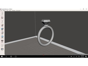 ring Schmuck 3d print model - Mito3D