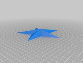 3d star decor free shit random 3d print model - Mito3D