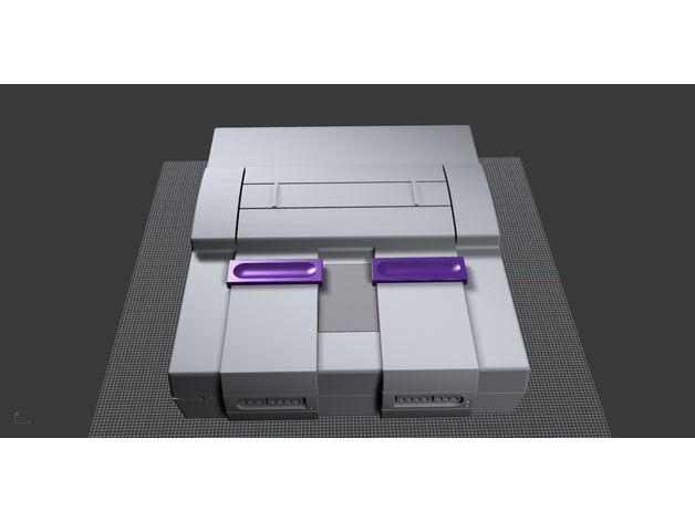 snes mini console pi 3 wip jogos de vídeo 3D print model - Mito3D