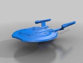 star trek nx-01 reinstale el 1 350 hueco modelos 3d print model - Mito3D