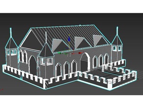 rei de avalon teste telhado cidade brinquedos & games 3d print model - Mito3D