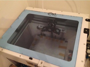 craftbot top cover 3d printer accessories 3d print model - Mito3D