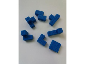 tetris 3d microlog diy 3d print model - Mito3D