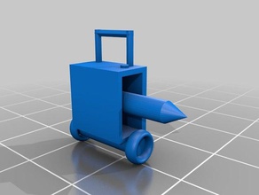 grocery cart 3d printer accessories 3d print model - Mito3D