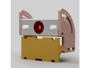 doweller 8mm hand-Werkzeuge Dübel Dübeln jig Holzarbeiten Werkzeuge für die Holzbearbeitung 3d print model - Mito3D