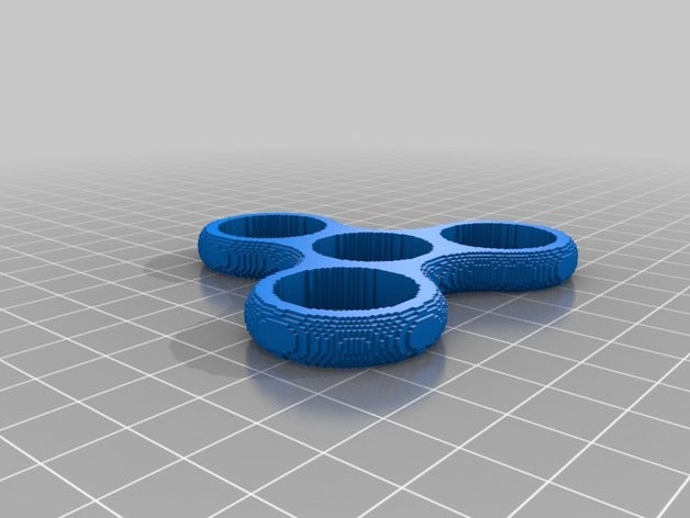 3d slash tri spinner v2 3D print model - Mito3D