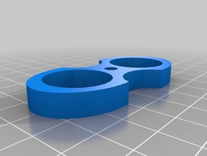 2 Lager-spinner 3d-drucken edc spinner fidget hand Spinner zappeln Spielzeug hand-spinner 3d print model - Mito3D