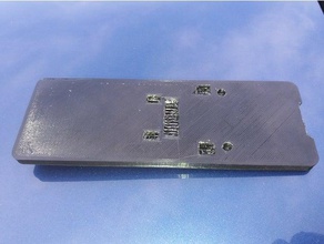 audi phone mount original plate galaxy j5 automotive 3d print model - Mito3D