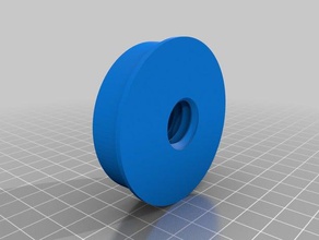 filamentfelge 56mm - 4mm 3d Drucker Zubehör filament filament-Halter filament-Spule spool holder fischertechiek fischertechnik 3d print model - Mito3D