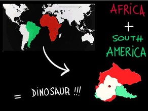 pas votre dinosaure de la tête l'apprentissage l'afrique le crâne à mandibule l'amérique du sud 3d print model - Mito3D