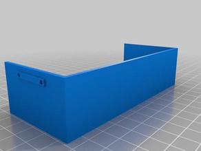 led fuente de alimentación cubierta aceptar Impresora 3d las piezas personalizado 3d print model - Mito3D
