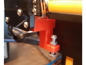 cr-multa de 10 z-eje tope terminal ajuste Impresora 3d las piezas ajustable cr10 3d print model - Mito3D