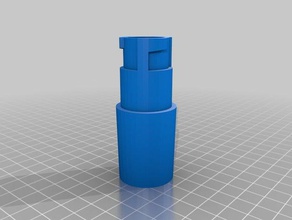 festool locking hose port tools adapter dust collector tool 3d print model - Mito3D
