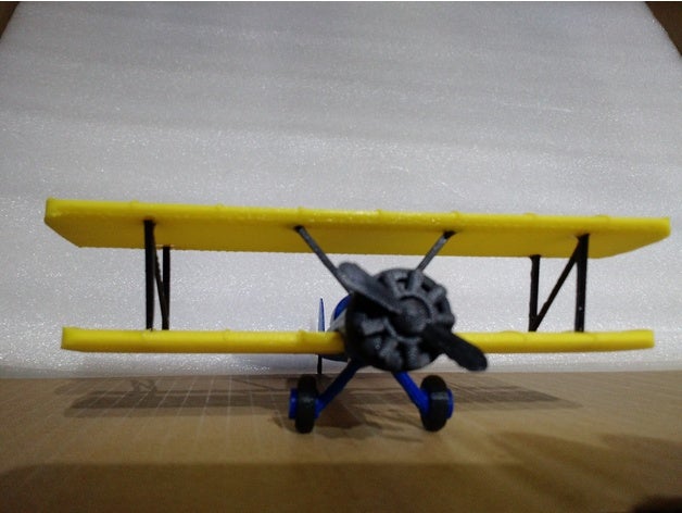 çift kanatlı 3d baskı 3D print model - Mito3D