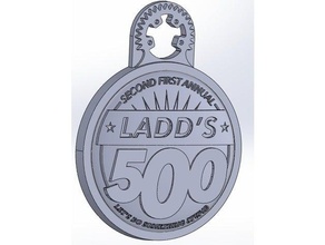 ladd's 500 medallion coins & badges 3d print model - Mito3D