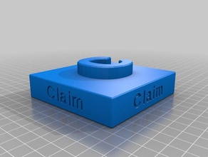 claim learning customized 3d print model - Mito3D