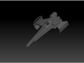 nms fighter 4 games no mans sky spaceship 3d print model - Mito3D