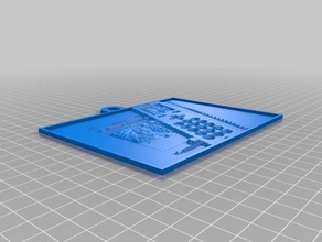 mon sem lithopane 2d art personnalisé 3d print model - Mito3D