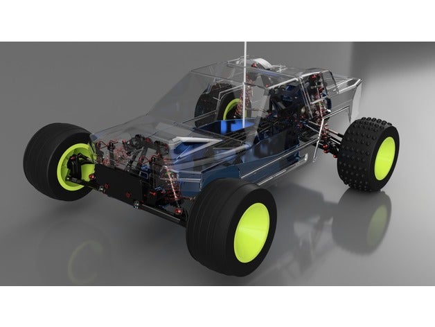 rc10t2 model r c araçlar 3d-bulmaca 3dmodel 3dmodeling 3d bulmaca ilişkili 360 autodesk fusion kontrol eğlenceli fusion360 füzyon öğrenme rc10 rc kamyon uzak uzaktan kumandalı kumanda takım 3D print model - Mito3D