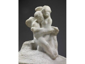 amor und psyche mus e rodin, paris Skulpturen 3d print model - Mito3D