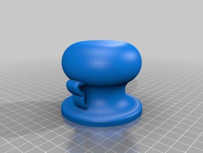ancora un altro vaso arredamento 3d print model - Mito3D