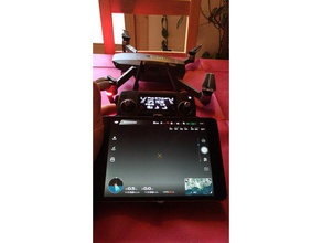 porta ipad mini retina mavic 2 versioni hobby dji pro stand tablet 3d print model - Mito3D