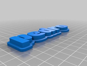 llavero de 3 la eso las esculturas personalizado 3d print model - Mito3D