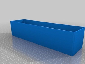 minha simples personalizado box universal organização 3d print model - Mito3D