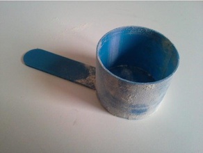 mana scoop food & drink cup measure 3d print model - Mito3D
