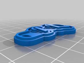 rjcf llaveros personalizado 3d print model - Mito3D