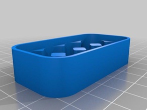 kundengebundene 8 aa-Batterie Fall-Kappe Container 3d print model - Mito3D