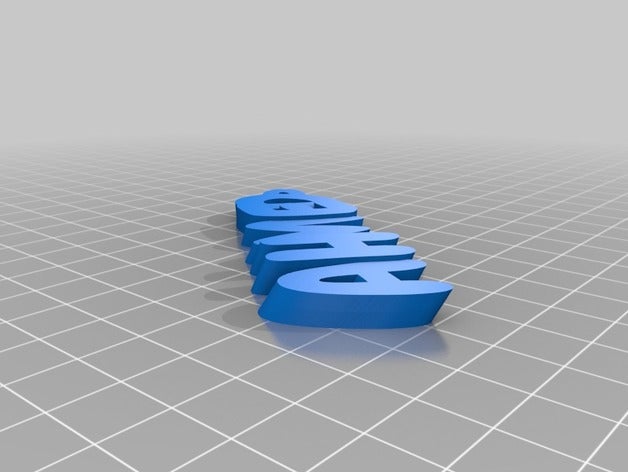 ahmed organización personalizado 3D print model - Mito3D