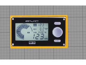 hks elettronico boost controller dash staffa i veicoli 3d print model - Mito3D